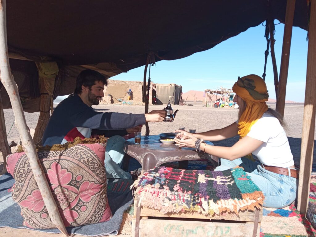 Il tè alla menta marocchino